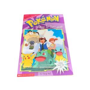 Vintage Pokemon Race To Danger Chapter Book Nintendo Tracey West 2000